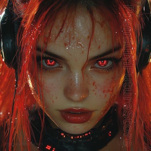 Photo de profil d’anime | Icône de profil de fille | Art d’avatar personnalisé | Illustration de caractère unique | Cadeau Fanart parfait pour les amateurs d’anime
