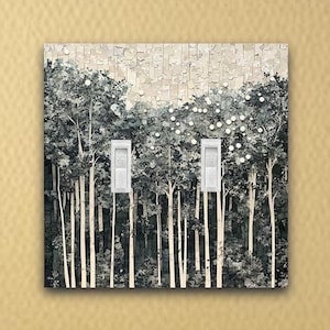 Beautiful Skyline light switch plate outlet cover switch cover home decor switch plate wall plate rocker plate rocker switch