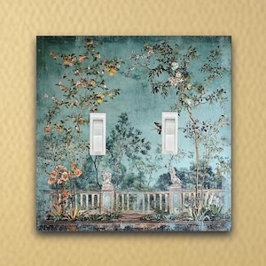 Jade Pavilion Custom switch plate-Wall Switch Plate outlet cover rocker plate light switch plate wall plate covers lightswitch plate gift