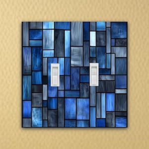 Art Nouveau Panes Vintage stained glass Inspired  Wall Switch Plate outlet cover light switch plate wall plate covers home decor SG003