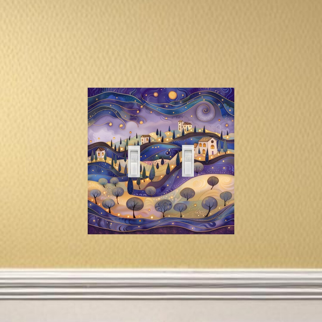 Starfall Ridge Starfall Ridge Light Switch Plate Outlet Cover Rocker Wall Plate Covers ...