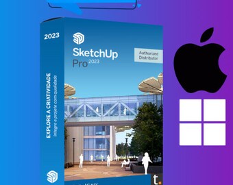 Version complète de Sketchup Pro 2023 pour Windows et Mac - Logiciel d'architecture à vie