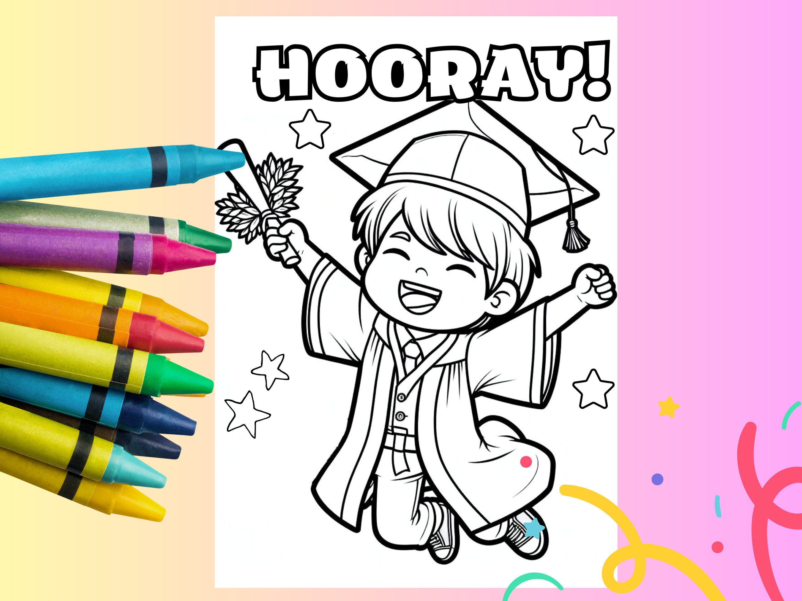 Graduation Coloring Pages, Graduation Coloring Sheets, Coloring Pages