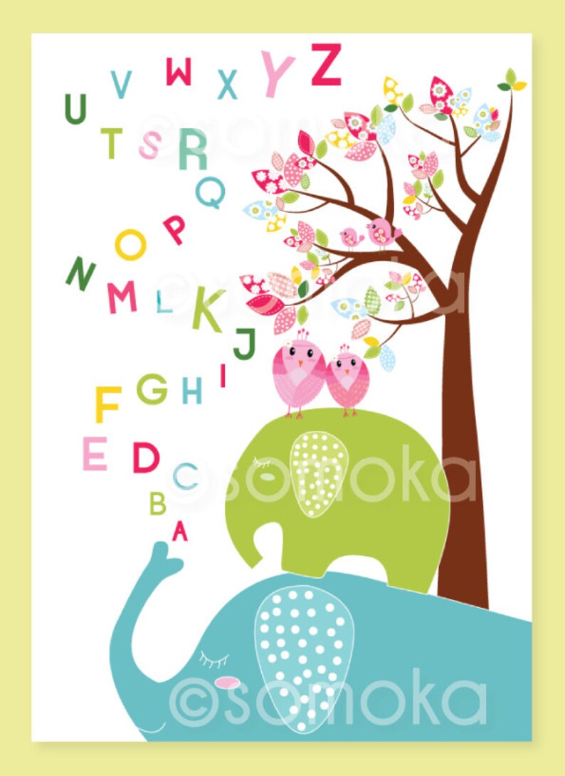 Printable Alphabet Art ABC Letters All 26 Alphabets A4 Etsy