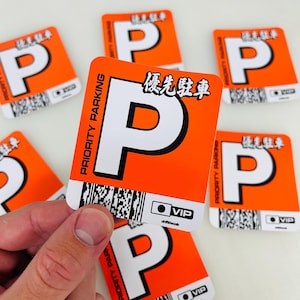 2025 VIP Japansk parkeringstillståndsklistermärke JDM Bildekal | Vinyldekal