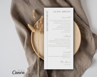 Wedding menu download menu card drinks menu wedding drinks wedding menu wedding stationery menu sign drinks sign dark brown