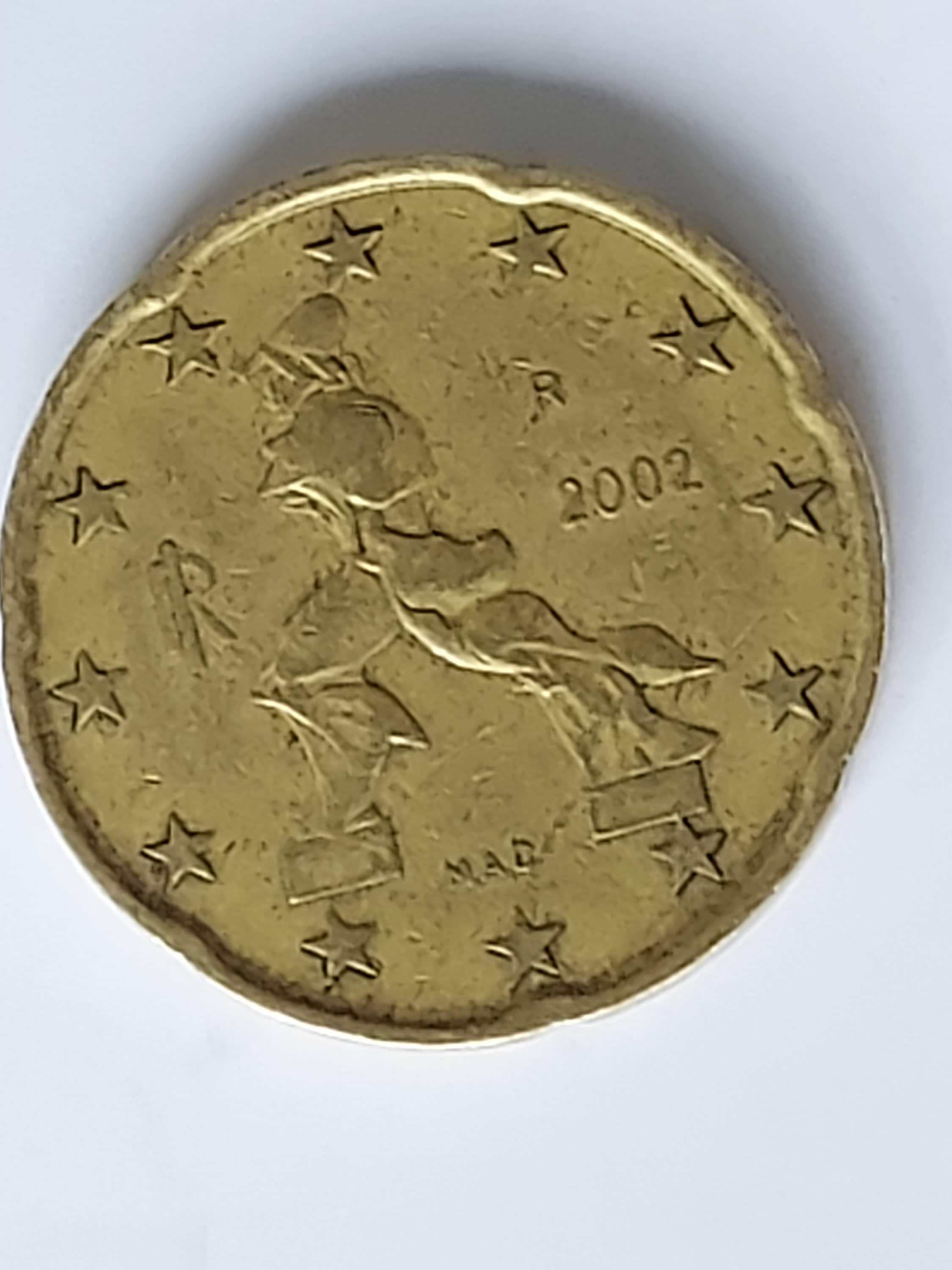 50 euro cent italy 2002 coin - Etsy 日本