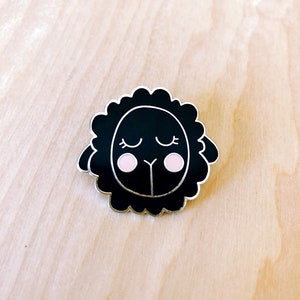 Black Sheep Enamel Pin image 3