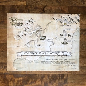 Plan of Salvation Adventure Map DIGITAL DOWNLOAD image 1