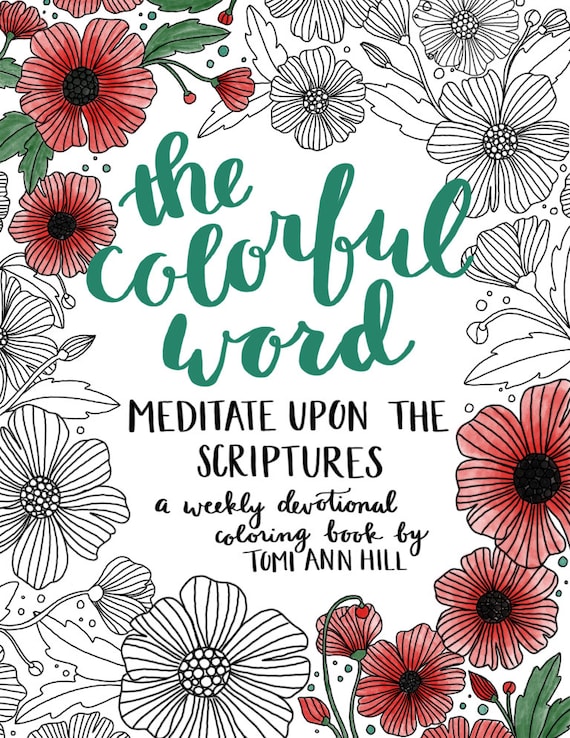 Set Your Mind on Things Above: Devotional Coloring Book