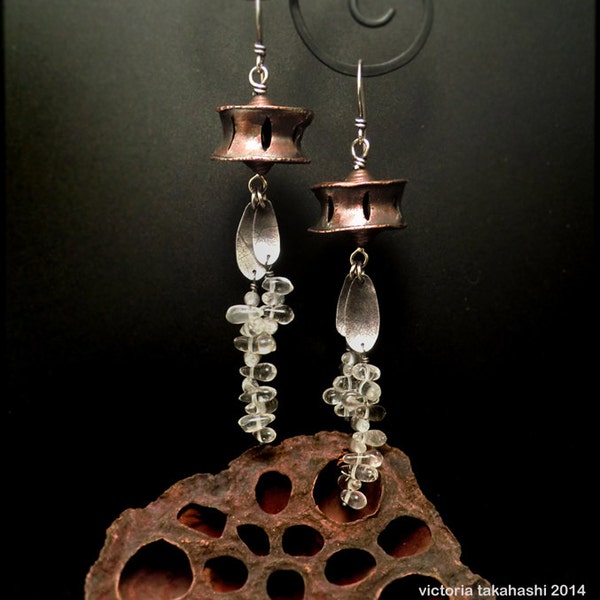 E1289 Vertebrae earrings 2/52