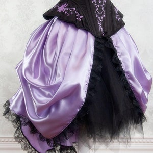 Lavender Renaissance Fantasy Skirt | Baroque Rococo Lavendar Marie Antoinette Costume