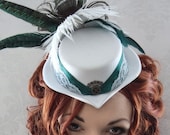 Steampunk Mini Top Hat | Victorian Dreams |Tea Party Hat, Steampunk Cosplay, Designer Hat, Wedding Accessories, Bridal Hat