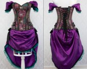 Steampunk Costume | Perfectly Purple | Alice in Wonderland, Festival Costume, Gothic Lolita Dress, Purple Steampunk, Mad Hatter Cosplay