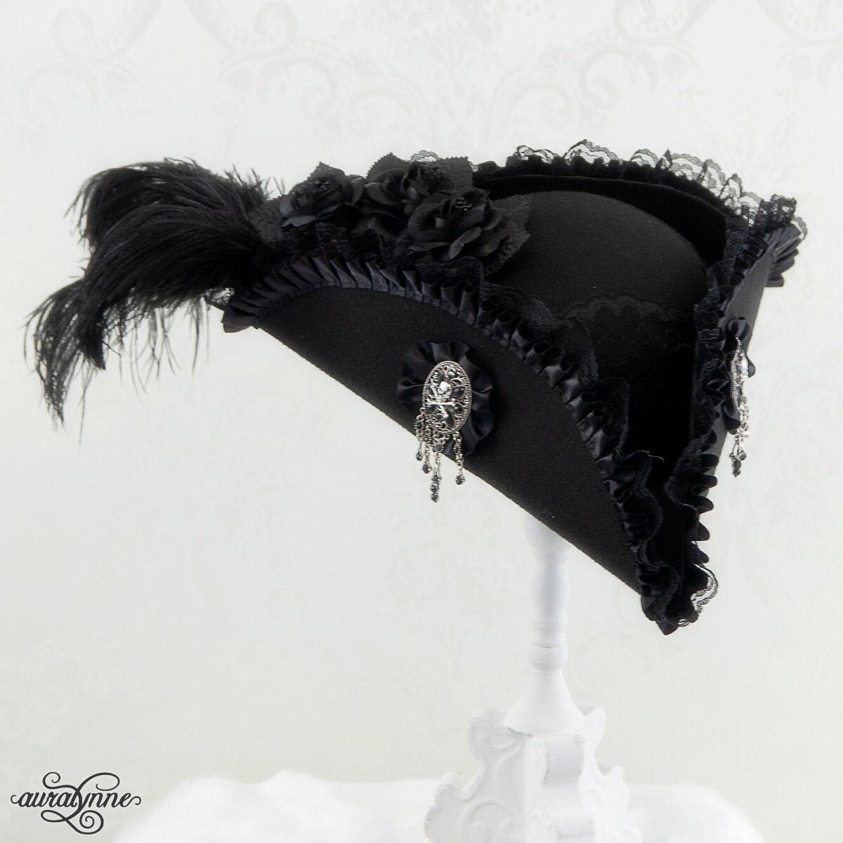 Womens Fantasy Pirate Hat Belladonna 