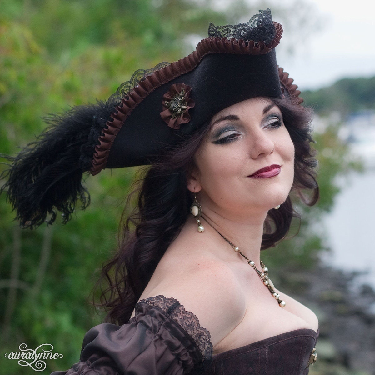 Womens Fantasy Pirate Hat Lady 