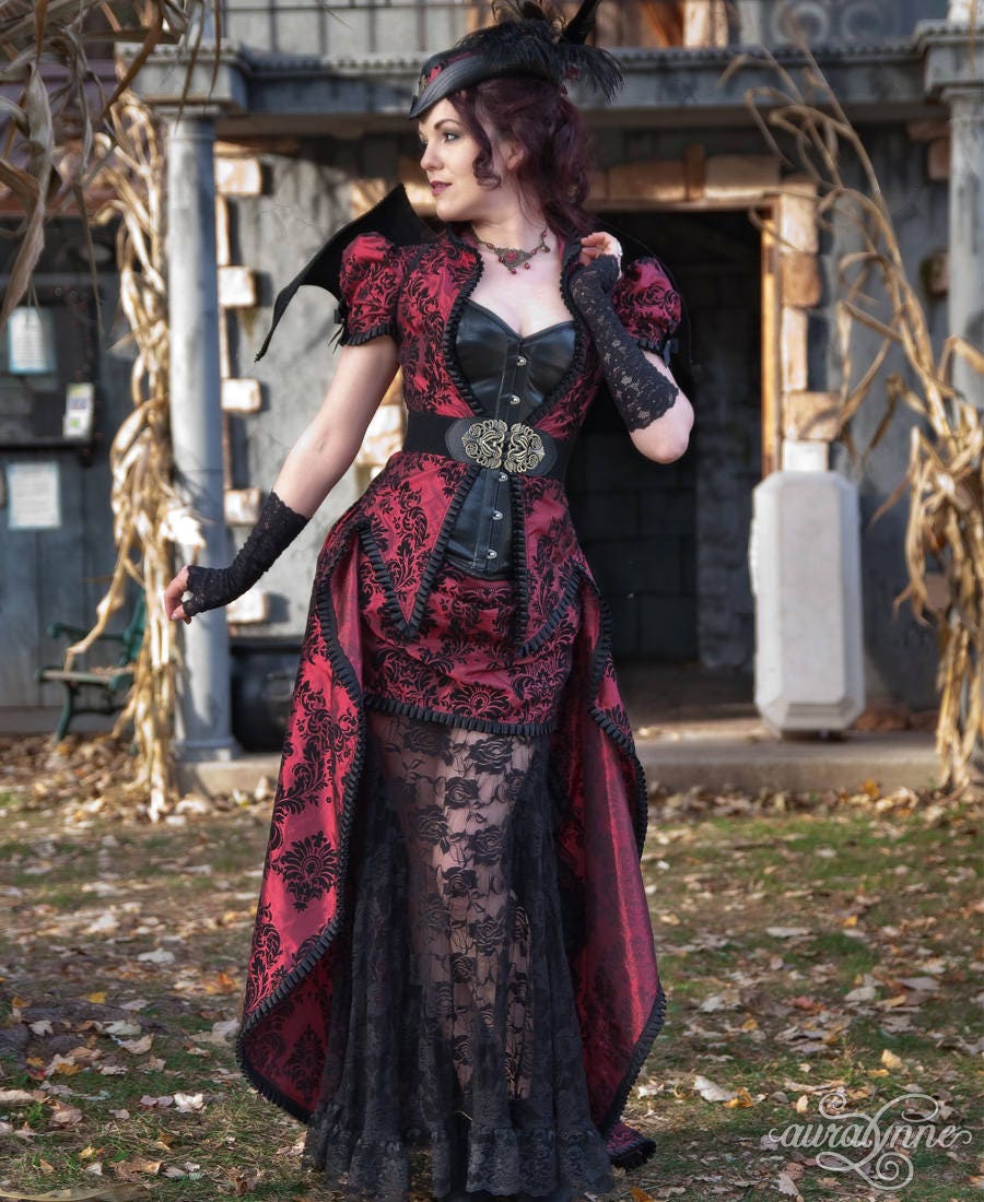 Vampire Costume Steampunk Siren Masquerade Dress Gothic -  Canada