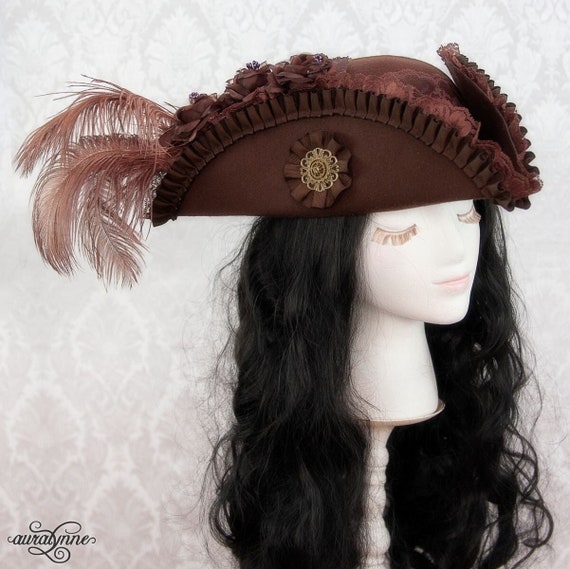 Sombrero pirata de fantasía para mujer / Lady Buccaneer / Sombrero de  disfraz de pirata Steampunk -  España