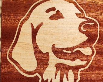 Custom wood inlay/carving