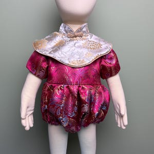 Baby Girl, Chinese Style Jumpsuit