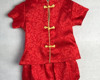 Baby Boy or Girl Chinese Style Jumpsuit