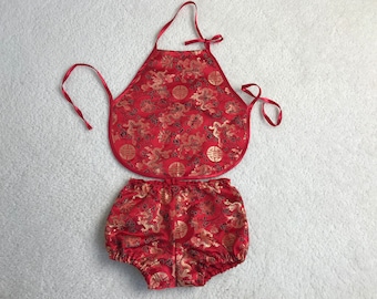 Chinese Style  Baby Belly Pocket