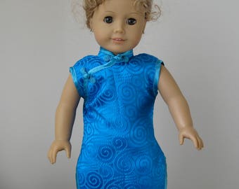 Doll Chinese Dress Fit like 18"American Girl doll