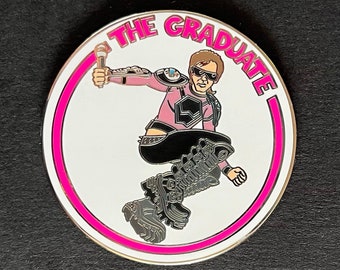 Max Maxwell SAHB - The Graduate - hard-enamel pin badge - Profits to Charity