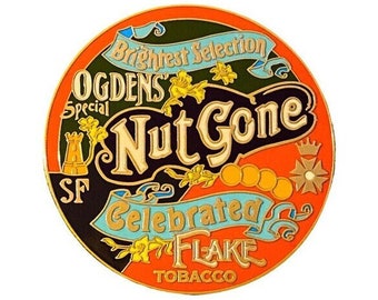SMALL FACES - Ogden’s Nut Gone Flake unofficial tribute hard enamel/metal pin
