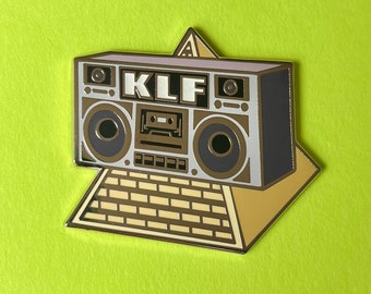 KLF unofficial tribute top quality, enamel pin badge