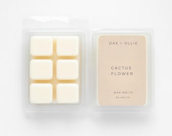 Fondants à la cire de fleur de cactus : cire de soja à la noix de coco