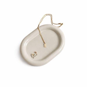 Handmade Concrete Catch All Tray: Modern Industrial Decor