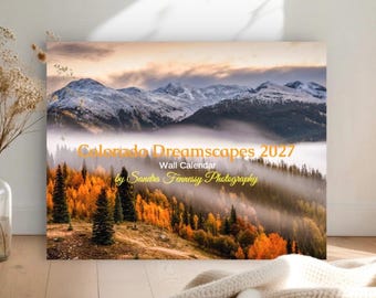 Colorado 2027 Wall Calendar – Rocky Mountain Landscape Photography