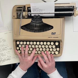 Custom Typewritten Poem