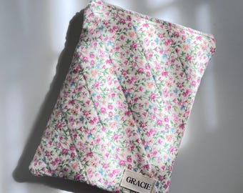 Funda vintage floral para Kindle, funda para lector electrónico