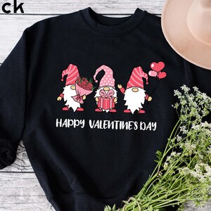 Happy Valentine&#39;s Day Sweatshirt, Cute Valentine&#39;s Day Sweatshirt, Love Shirt, Valentine&#39;s Day Heart Sweater, Valentine&#39;s Day Gift