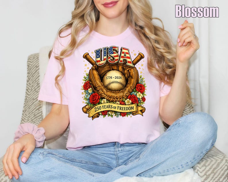 Comfort Colors® 1776-2026 Shirt, 250 Years of Freedom T-Shirt, America 250th Anniversary Shirt, Patriotic Tee, Independence Day Shirt zdjęcie 5