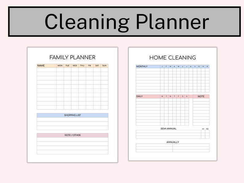 Household Binder Printable PDF, Home Management Binder, House Binder ...