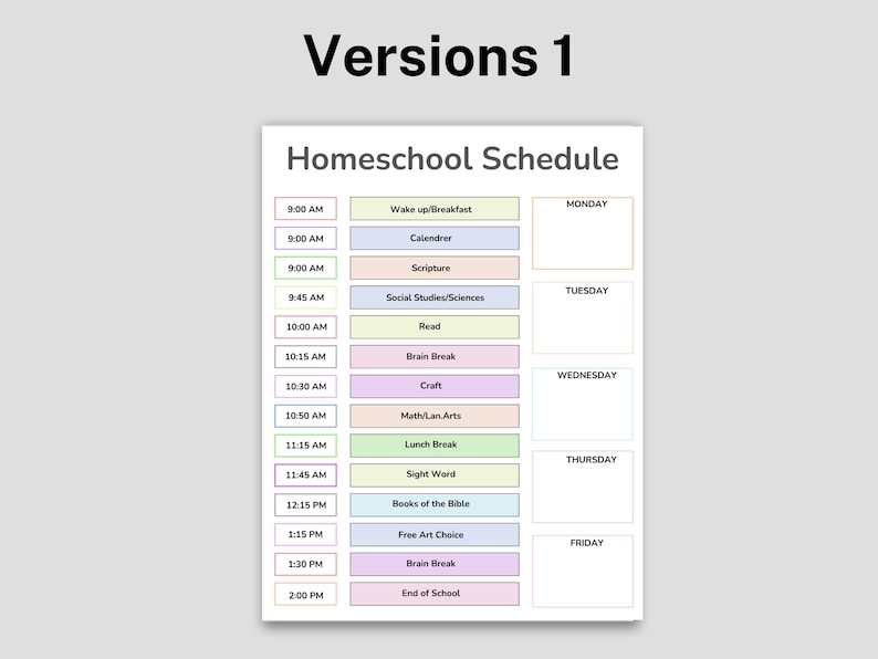 Homeschool Checklist Printable, Homeschool Records, Student Checklist ...