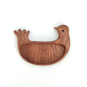 Base de broche plateau lunette oiseau Bois dur X70 image 2