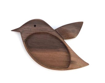 MADE-TO-ORDER - Hummingbird Bezel Tray Setting - Hardwood