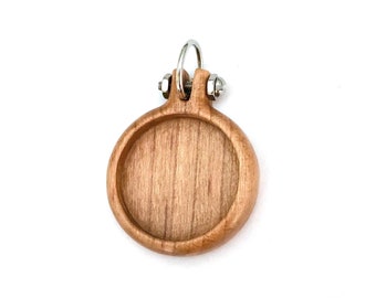 NEW Bezel-Hoop Hybrid - Hardwood - 25 mm cavity diameter