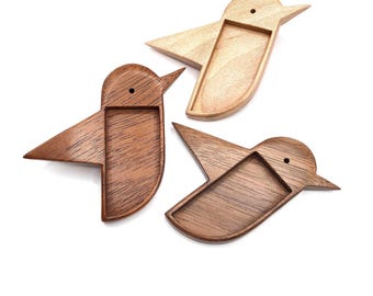 Hummingbird Bezel Tray Setting - Hardwood: several options