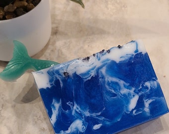 Beach B Trippin Tropical Triple Butter Soap, Glycerin Handcrafted Soap