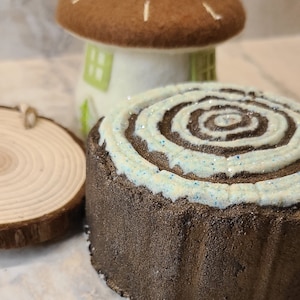 Fairy Log |Butter Bath Bomb | Fizzy Foamy Bath Bomb | Bubble Bath Bomb | Party Favors | Gift Sets | Artisanal Luxury Bath Bombs