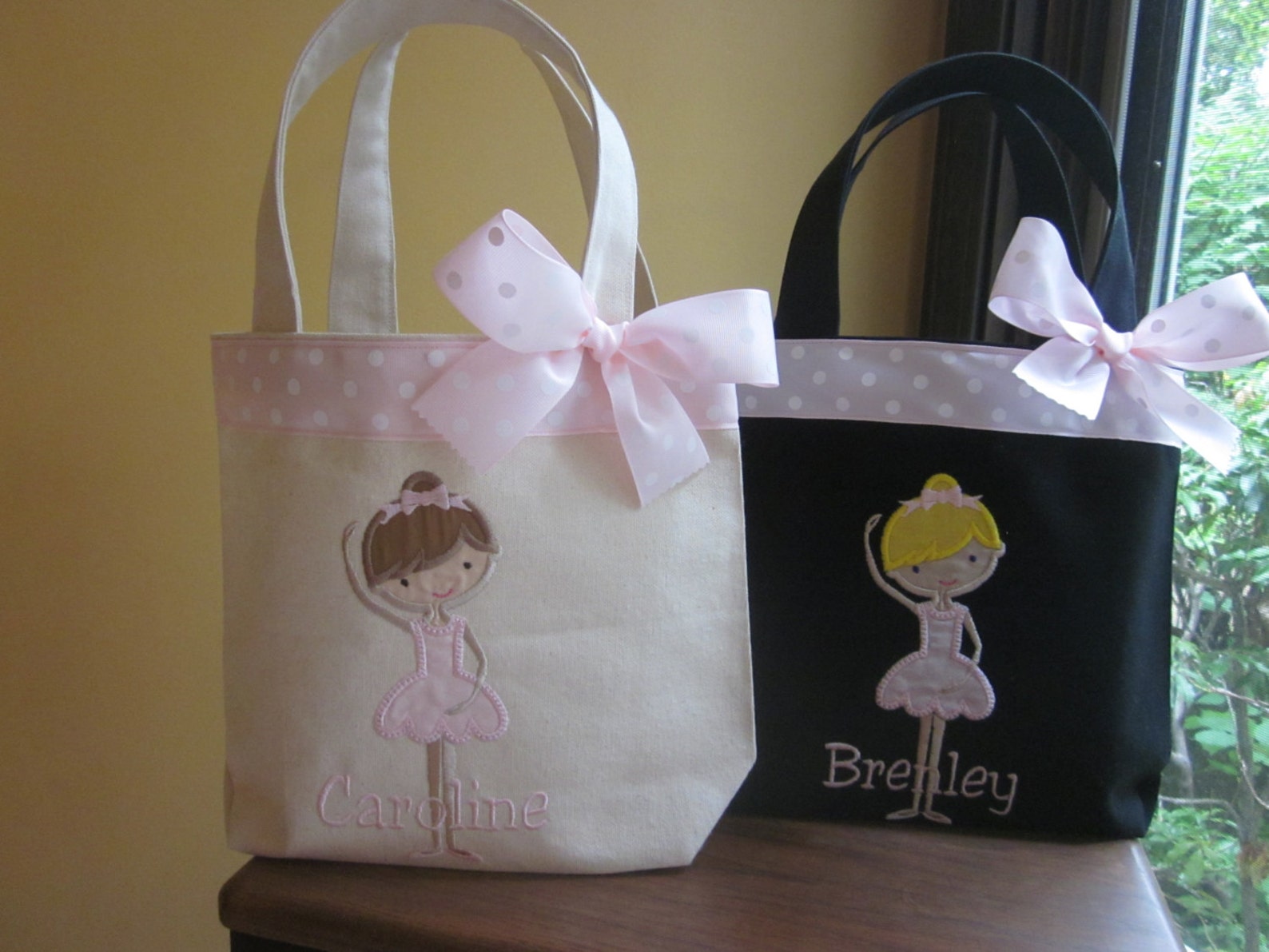 tote bag darling african american ballet dancer toddler or big kid dance bag