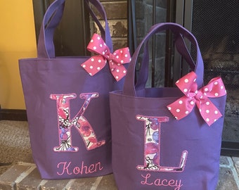 TOTE BAG Custom Designed and Personalized Toddler or Big Kid Tote