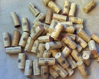 50+ Used Wine Corks for Crafting Projects - 100% Natural Cork