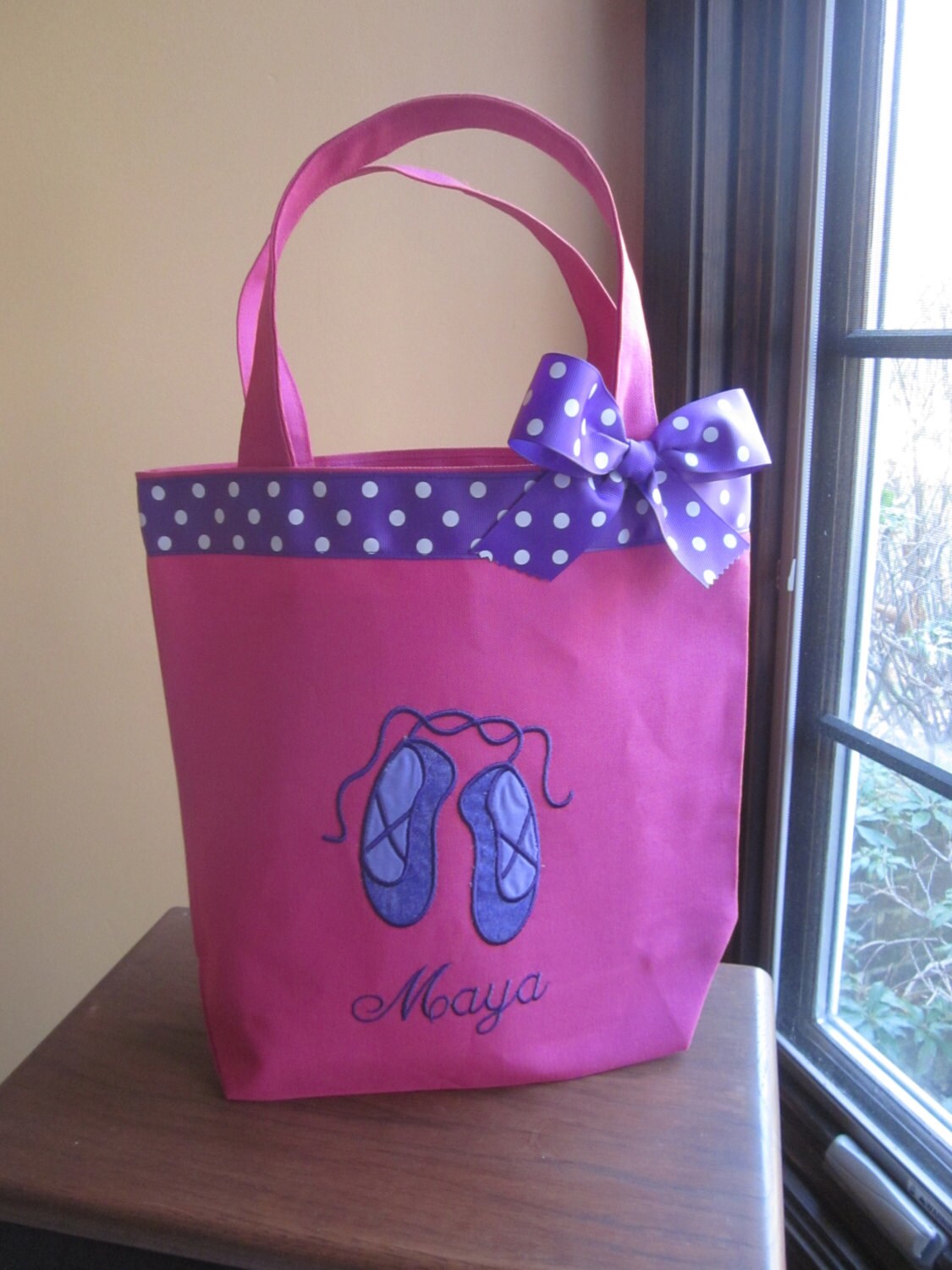 Case-Mate Ballet Pink Jelly Bow Tote Bag