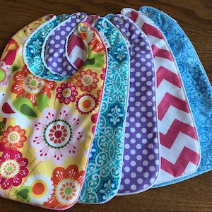 Made to Order -- SPECIAL NEEDS BIB Youth or Adult -- With Absorbent Terrycloth Back